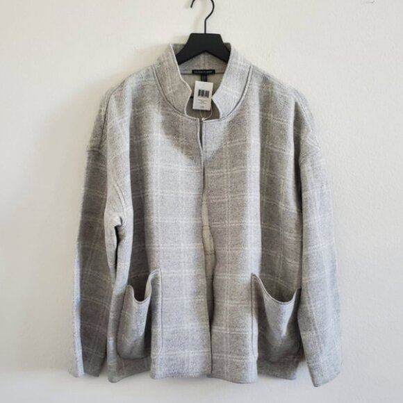 NWOT Eileen Fisher Coat - Picture 3 of 7